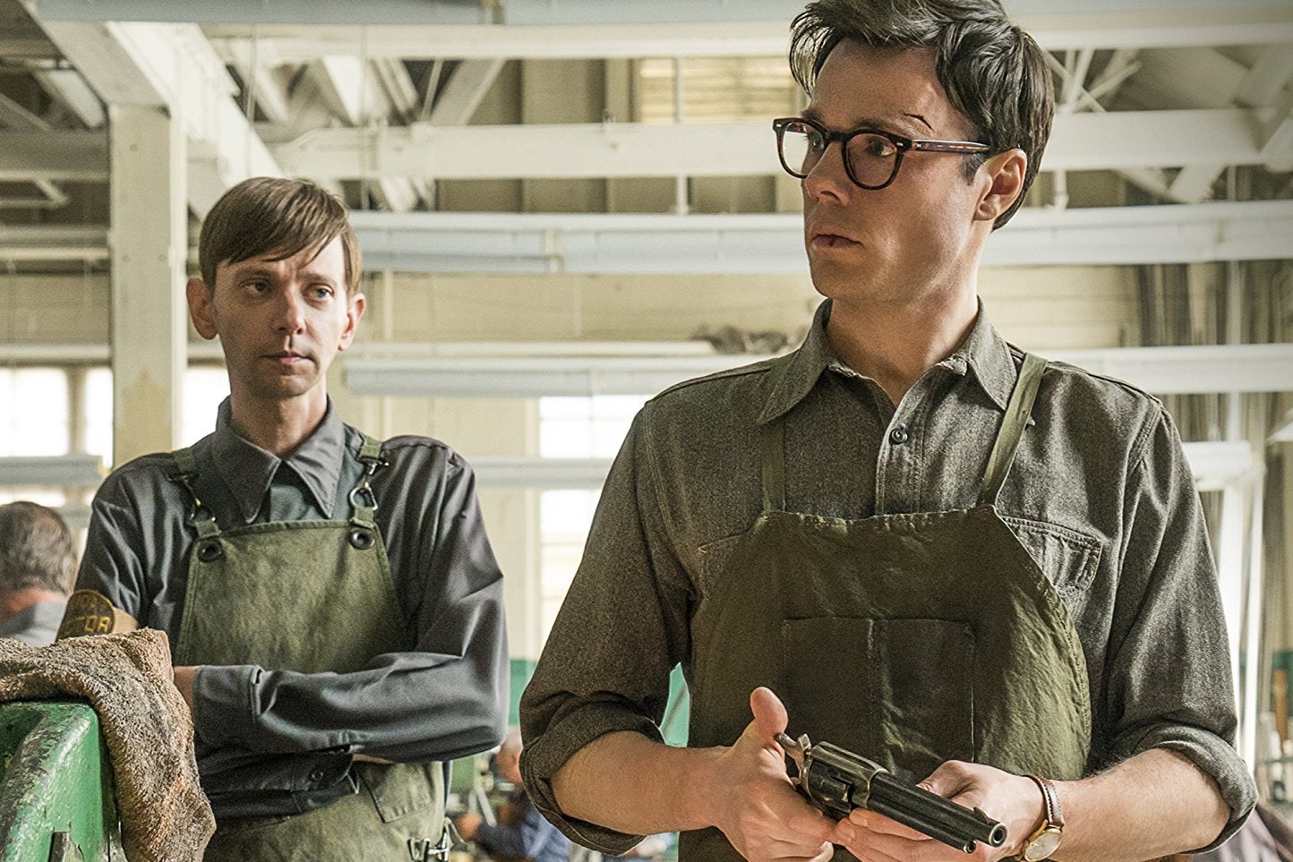 DJ Qualls and Rupert Evans in Amazon's The Man in the High Castle.