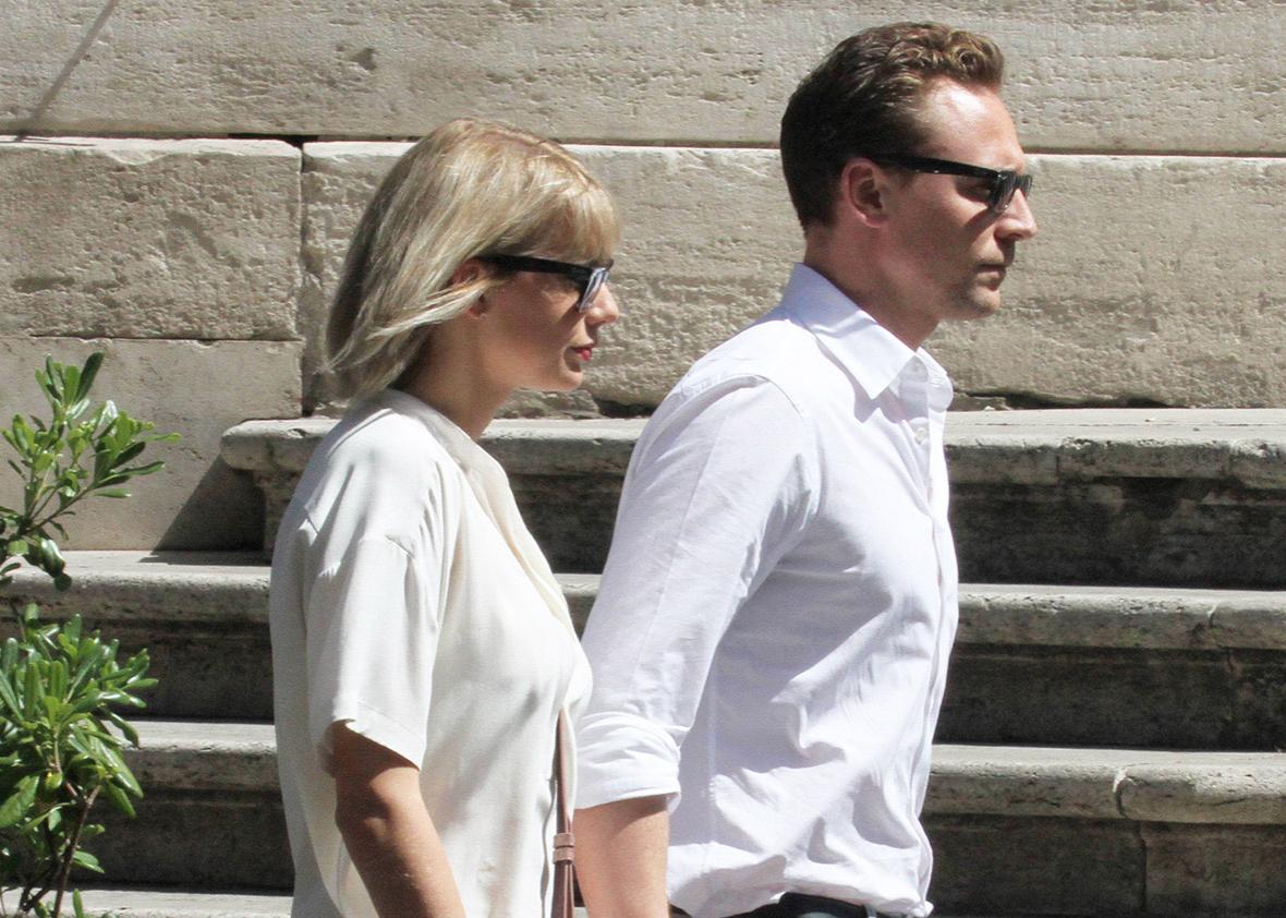Taylor Swift and Tom Hiddleston are seen in Rome - 6/27/16