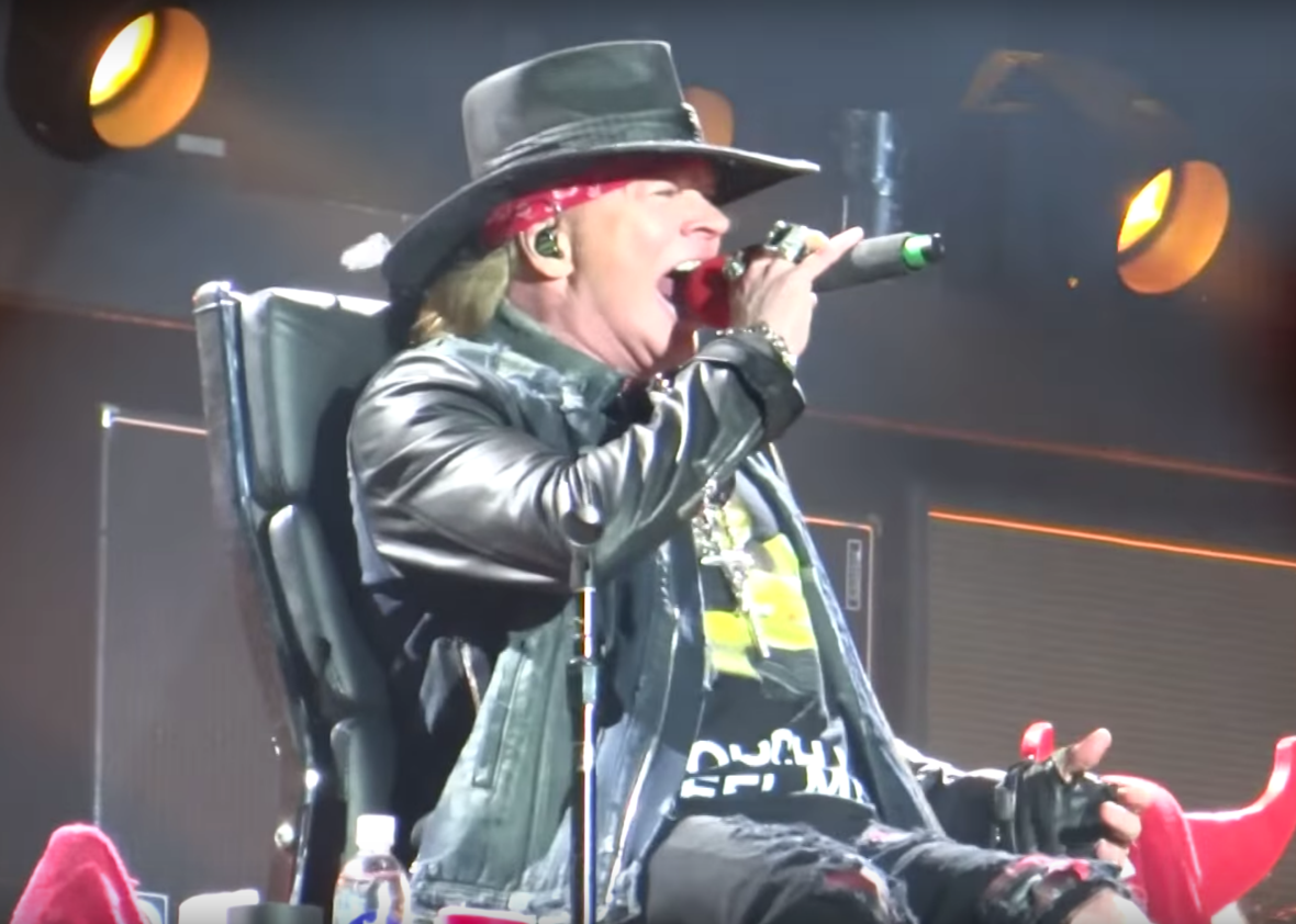 Axl Rose And Acdc Played Together For The First Time Video