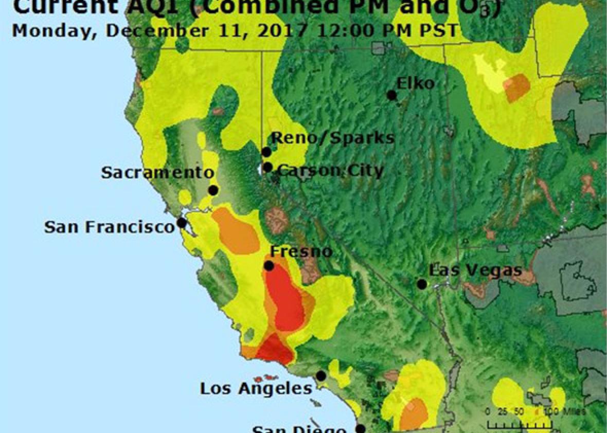 air quality map california