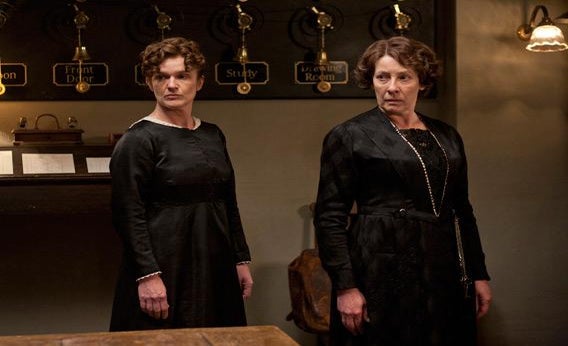 The women downstairs at Downton Abbey.