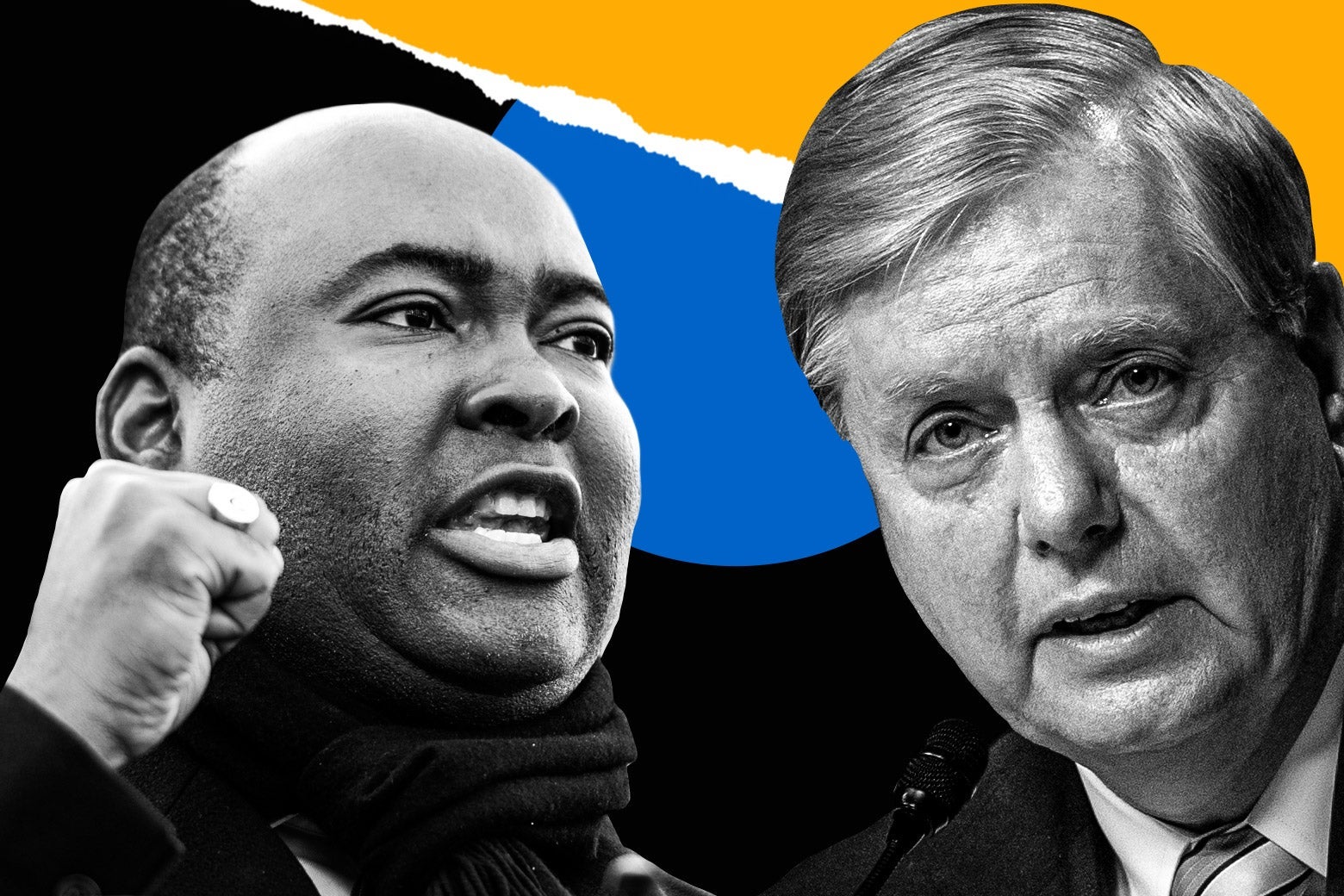 Lindsey Graham is in a tight race for his senate seat.