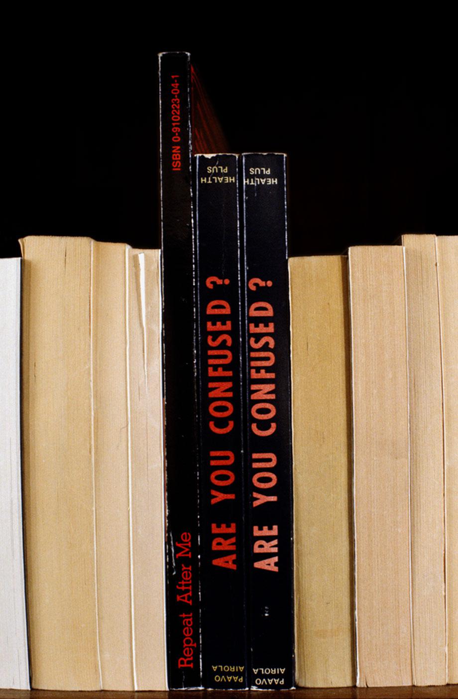 Nina Katchadourian's "Sorted Books"