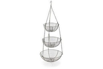 Sur La Table Three-Tier Hanging Basket