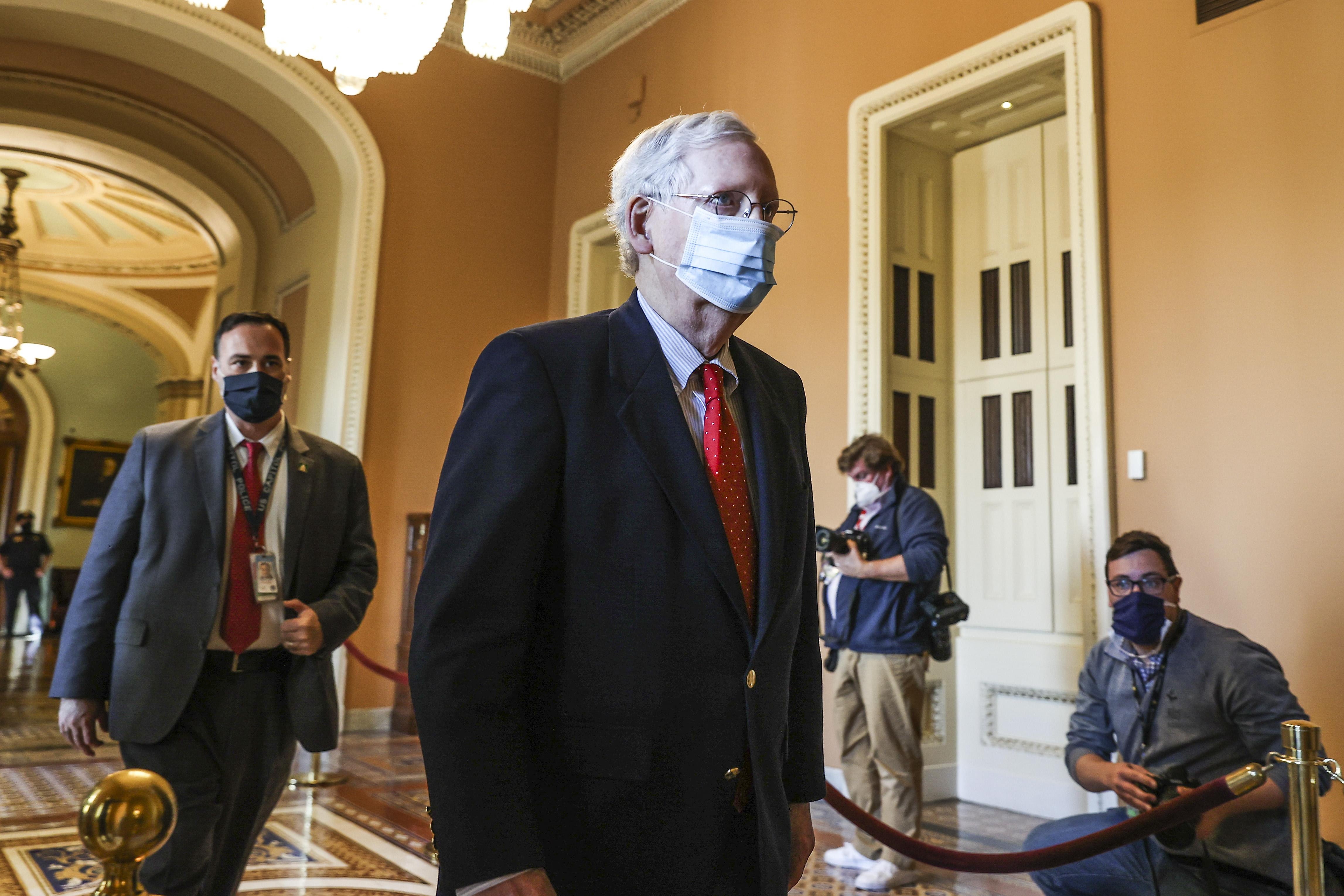 Mitch McConnell acknowledges Joe Biden as president-elect. - Vimarsana News