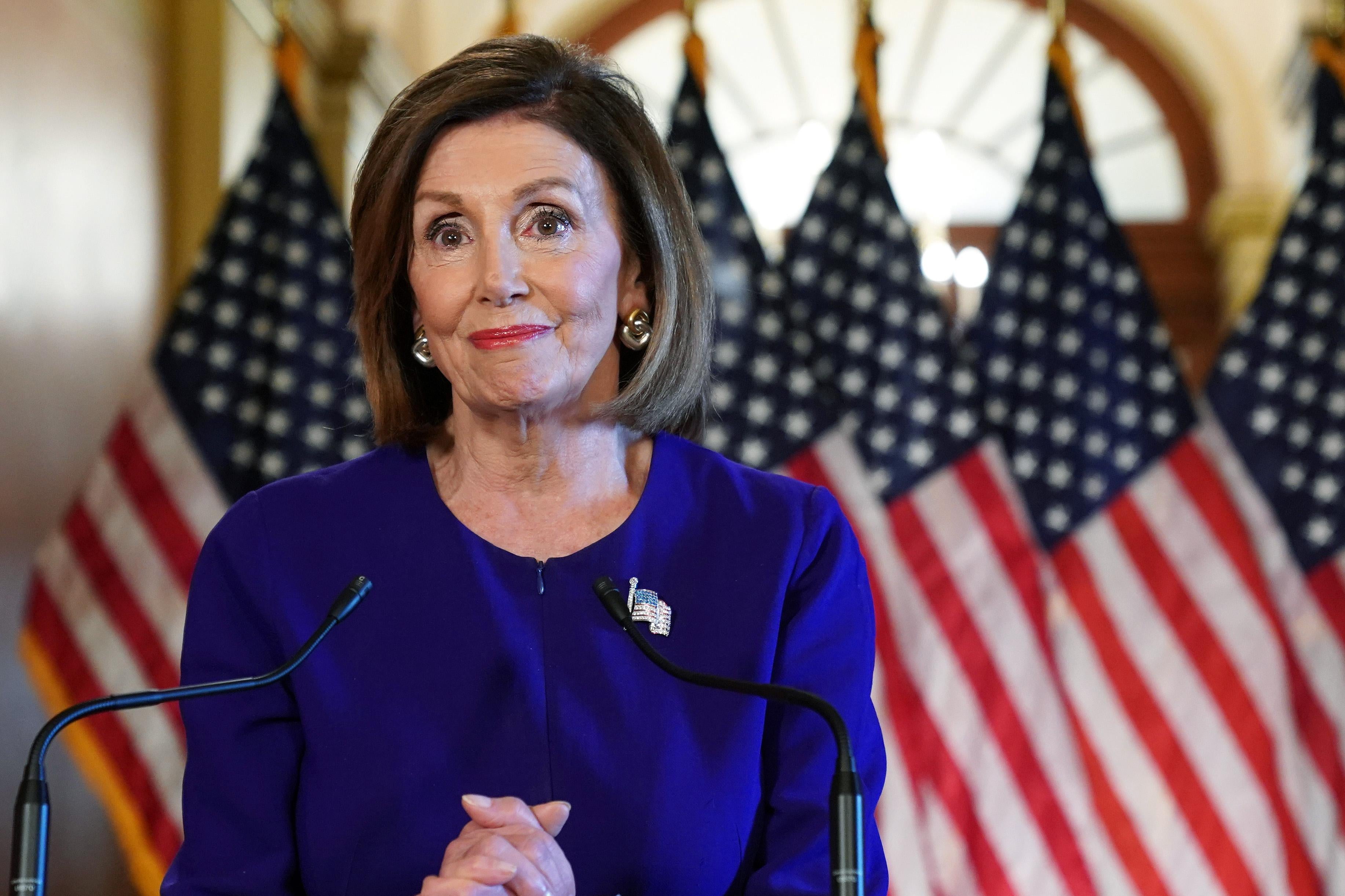 U.S. House Speaker Nancy Pelosi announces a formal impeachment inquiry at the Capitol Building on September 24, 2019 in Washington, DC. 