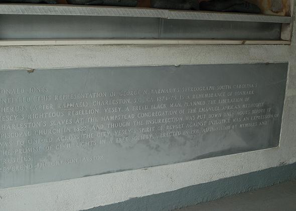 Vesey monument inscription.