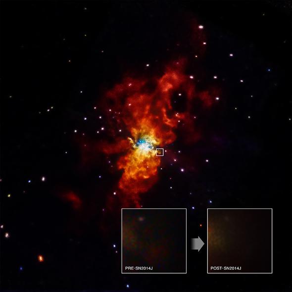 Chandra image of supernova.