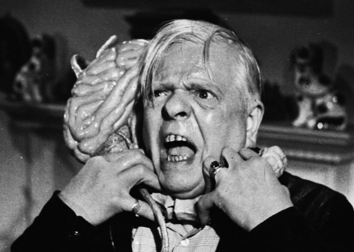 Kynaston Reeves in Fiend Without a Face.