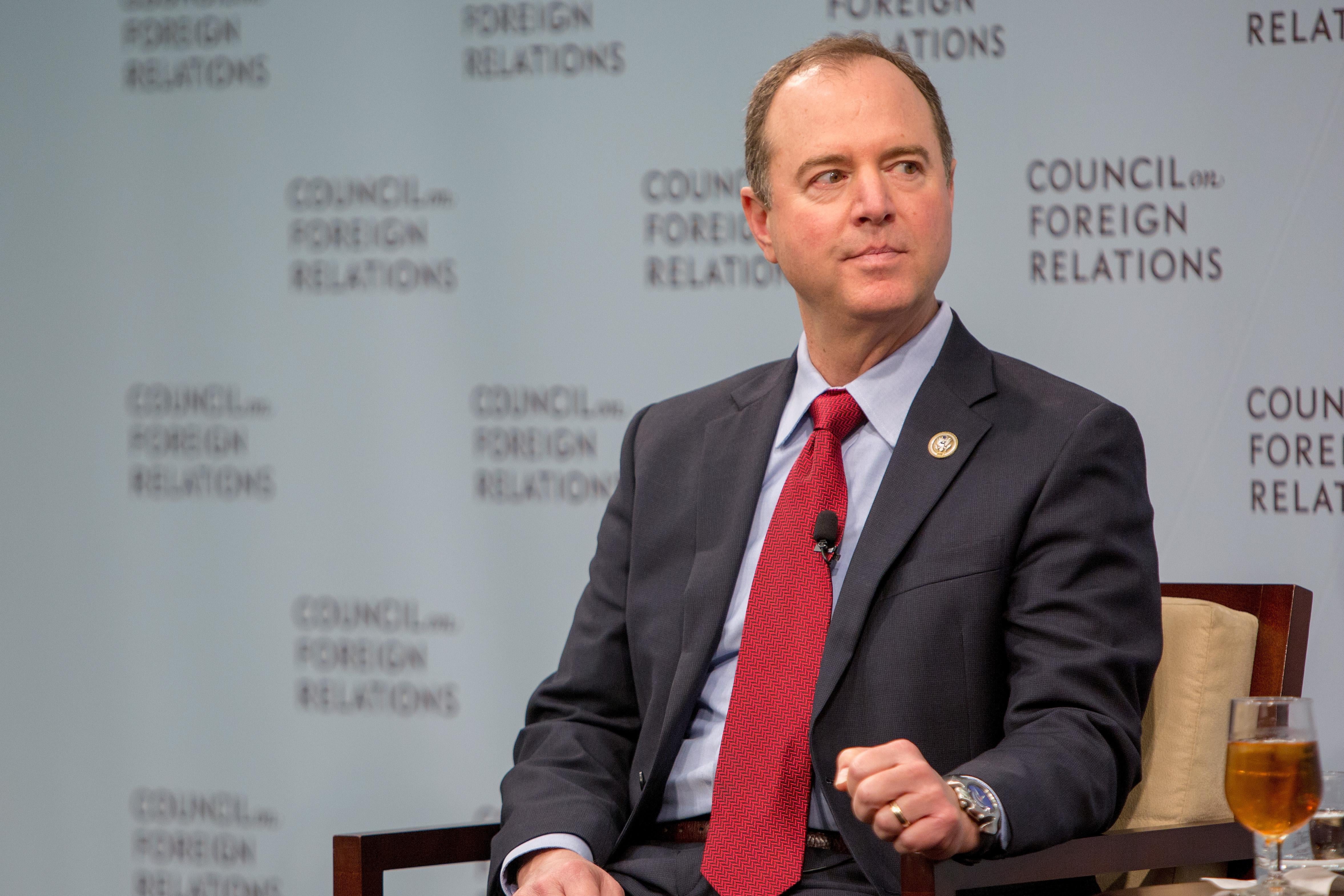 House Intelligence Ranking Member Adam Schiff (D-CA) speaks at the Council On Foreign Relations with Andrea Mitchell, Chief Foreign Affairs Correspondent at NBC News.