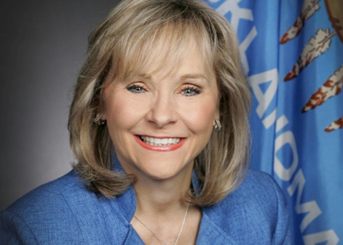 Mary Fallin, Governor of Oklahoma and former U.S. Representative.