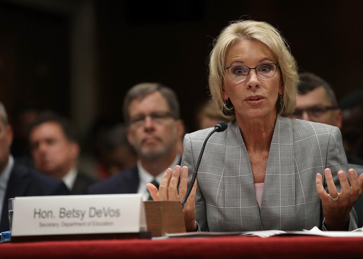 1180px x 842px - Betsy DeVos is asking men's rights trolls to advise her on campus sexual  assault.