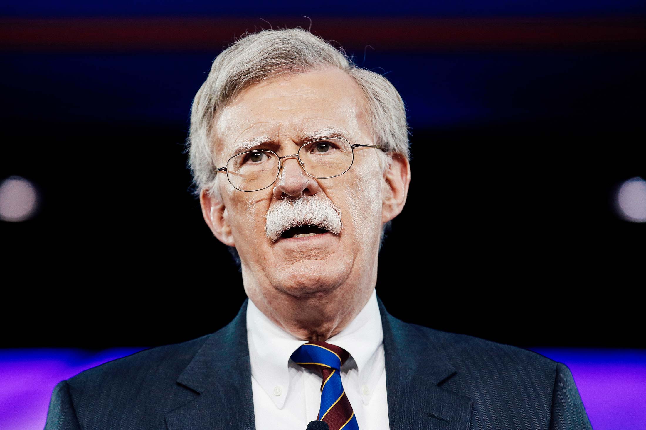 John Bolton speaks at the Conservative Political Action Conference in Oxon Hill, Maryland, on Feb. 24, 2017. 