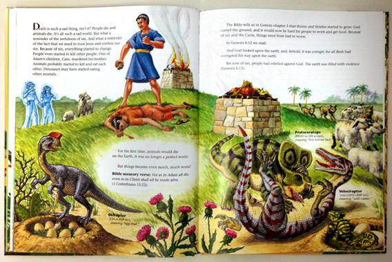 who came first adam and eve or the dinosaurs
