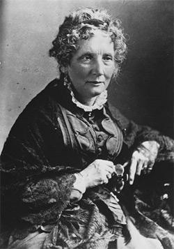 Harriet Beecher-Stowe, American abolitionist and author of "Uncle Tom's Cabin."