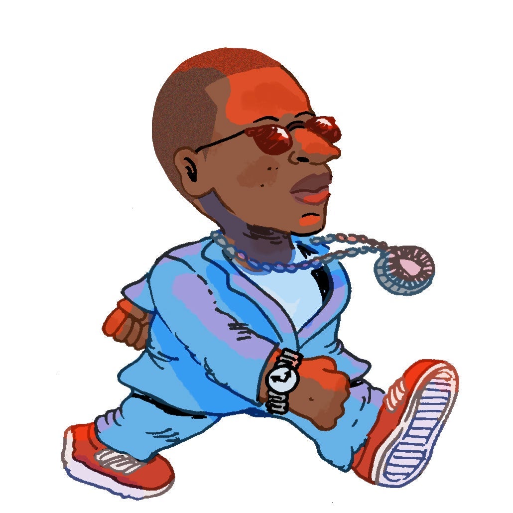 Illustration of Jay-Z.