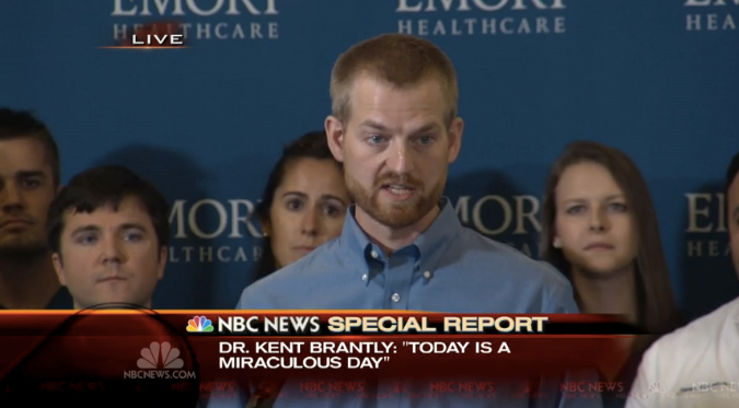 American Ebola Patients Released Atlanta Hospital Discharges Kent Brantly And Nancy Writebol