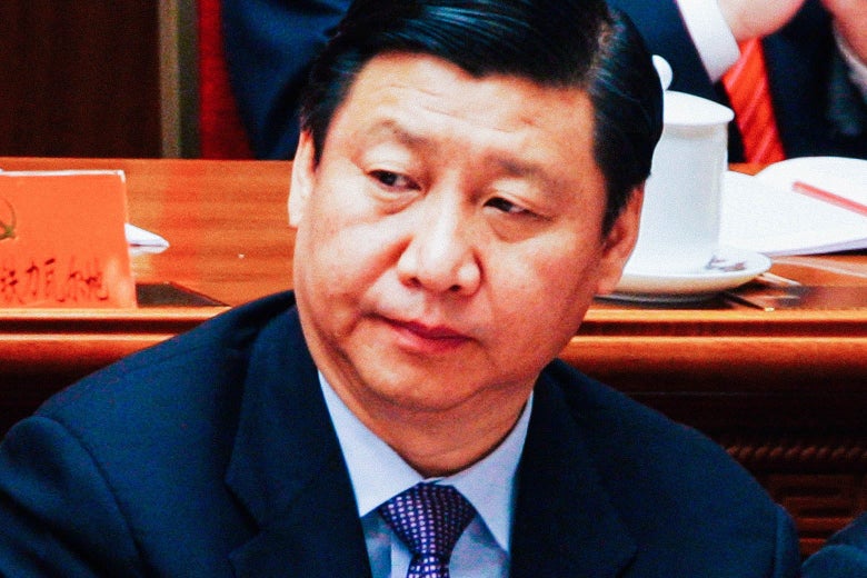 Head-and-shoulders shot of Xi Jinping in a suit.