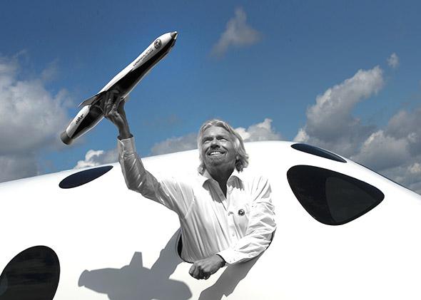British billionaire Richard Branson.