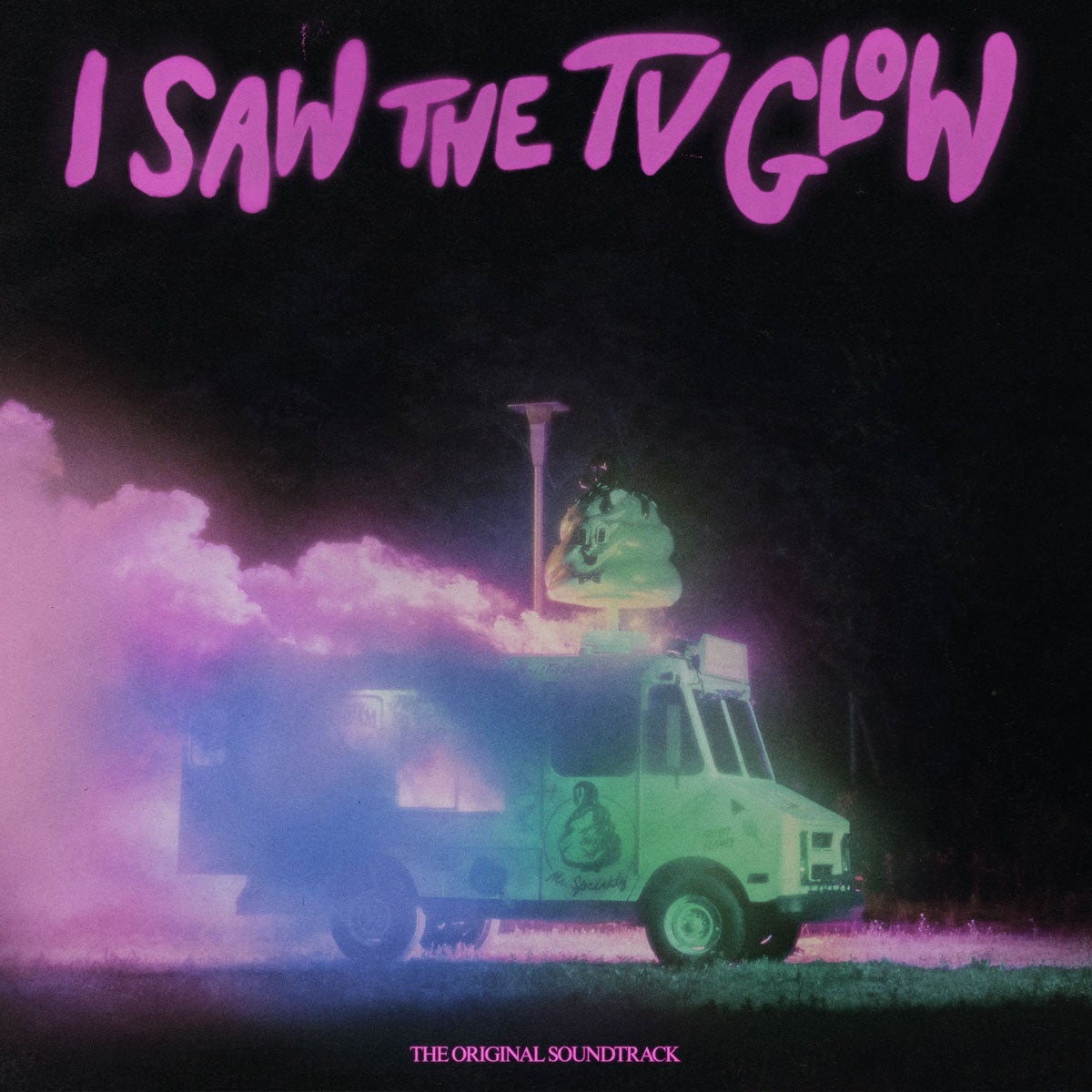 The cover of the I Saw the TV Glow soundtrack.