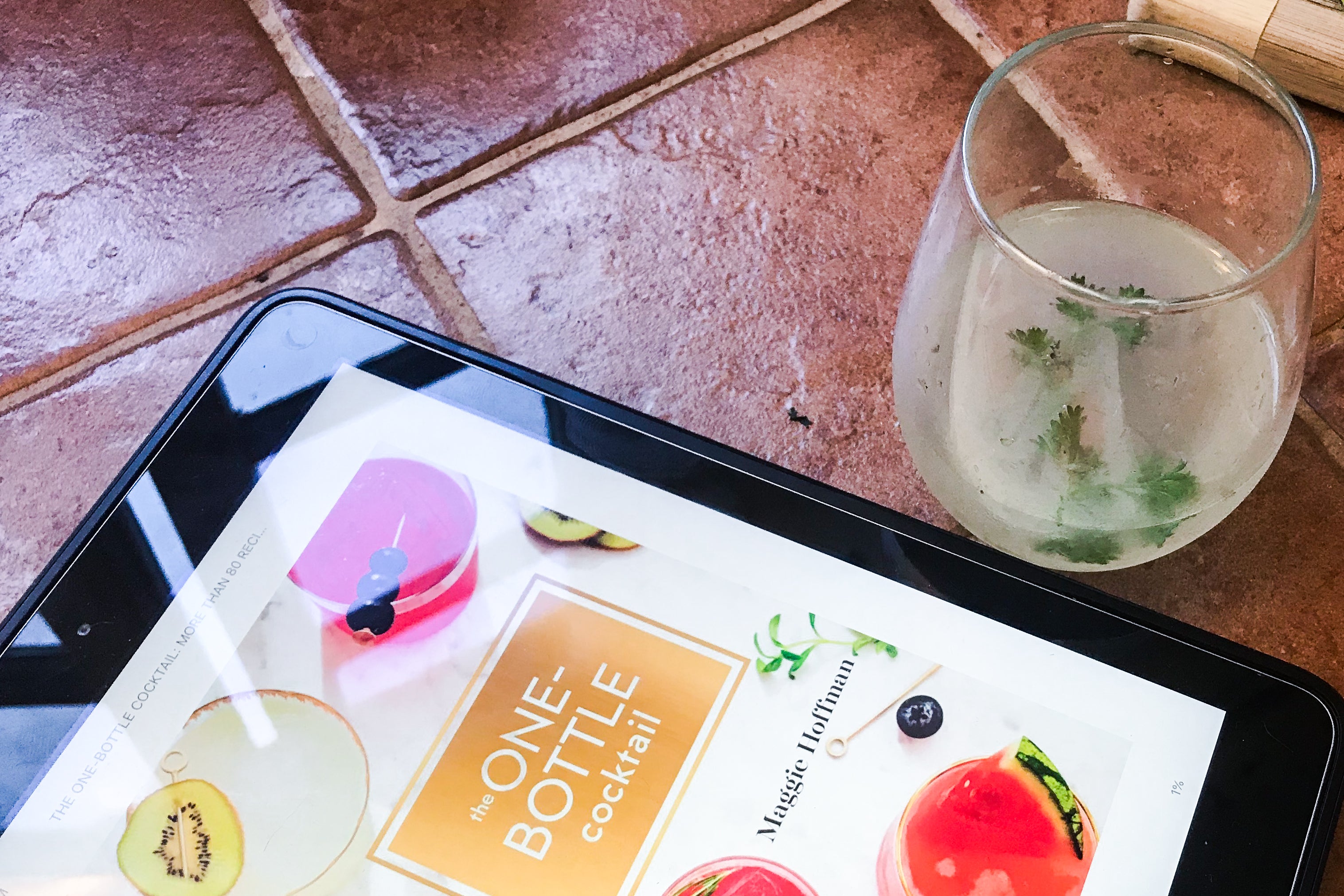 The One-Bottle Cocktail book