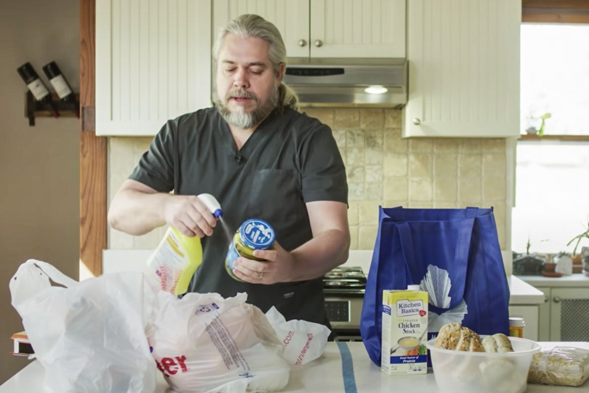 How the Doctor Who Went Viral for Disinfecting Groceries in March Feels About That Video Now