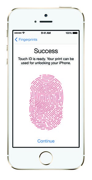 Touch iD, Apple iPhone 5S