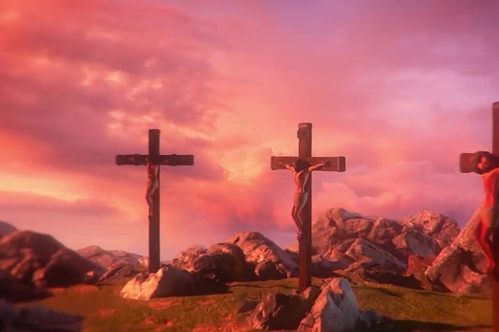 I Am Jesus Christ is a video game that lets you play as Jesus Christ. Here  is its trailer.