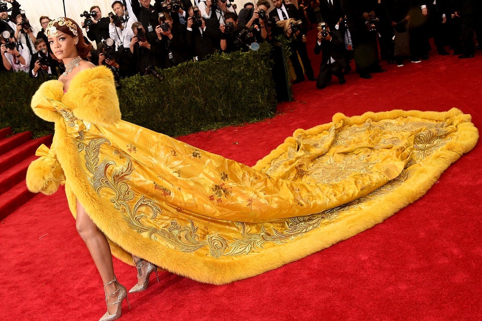 Chicken-inspired couture: Constance Wu, Janelle Monae, Rihanna embrace ...