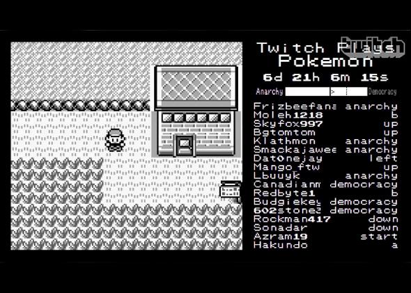 Twitch Plays Pokemon allows people to all control Red Version game at once.