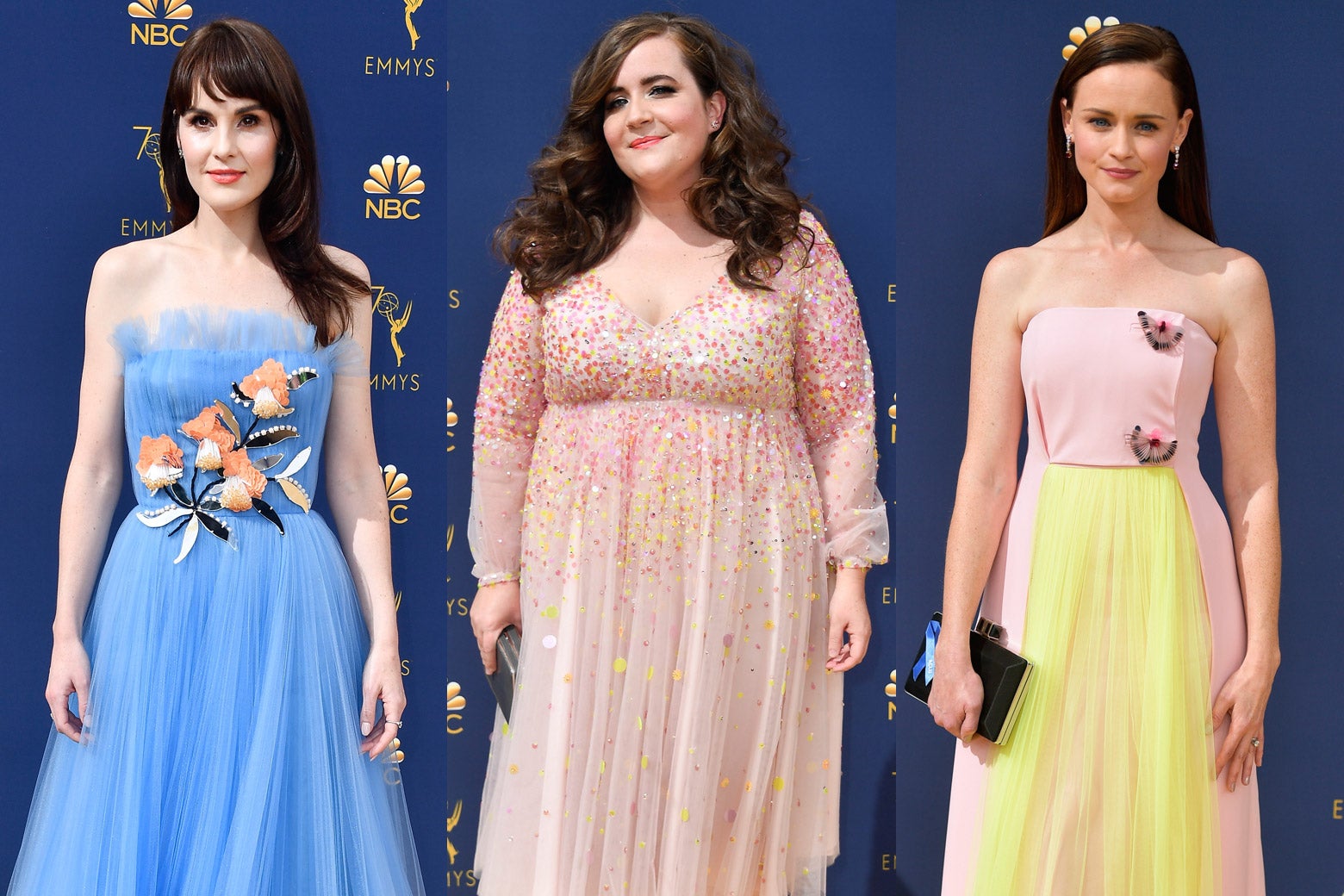 Michelle Dockery, Aidy Bryant, and Alexis Bledel.