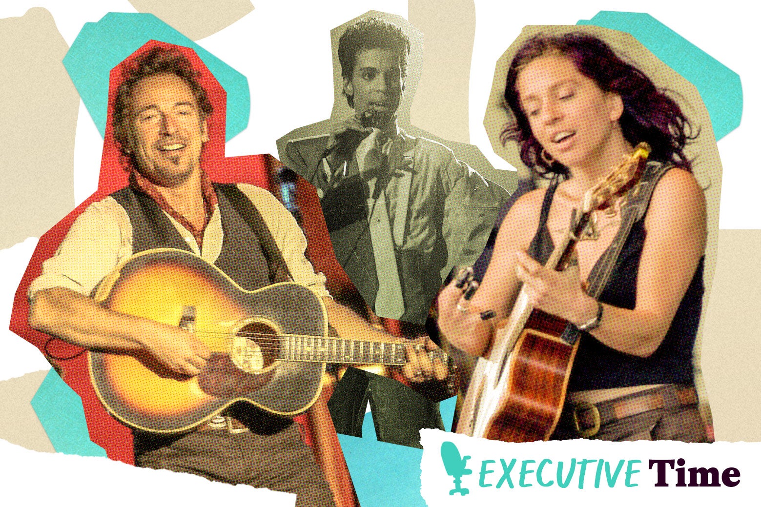 Bruce Springsteen, Prince, and Ani DiFranco.