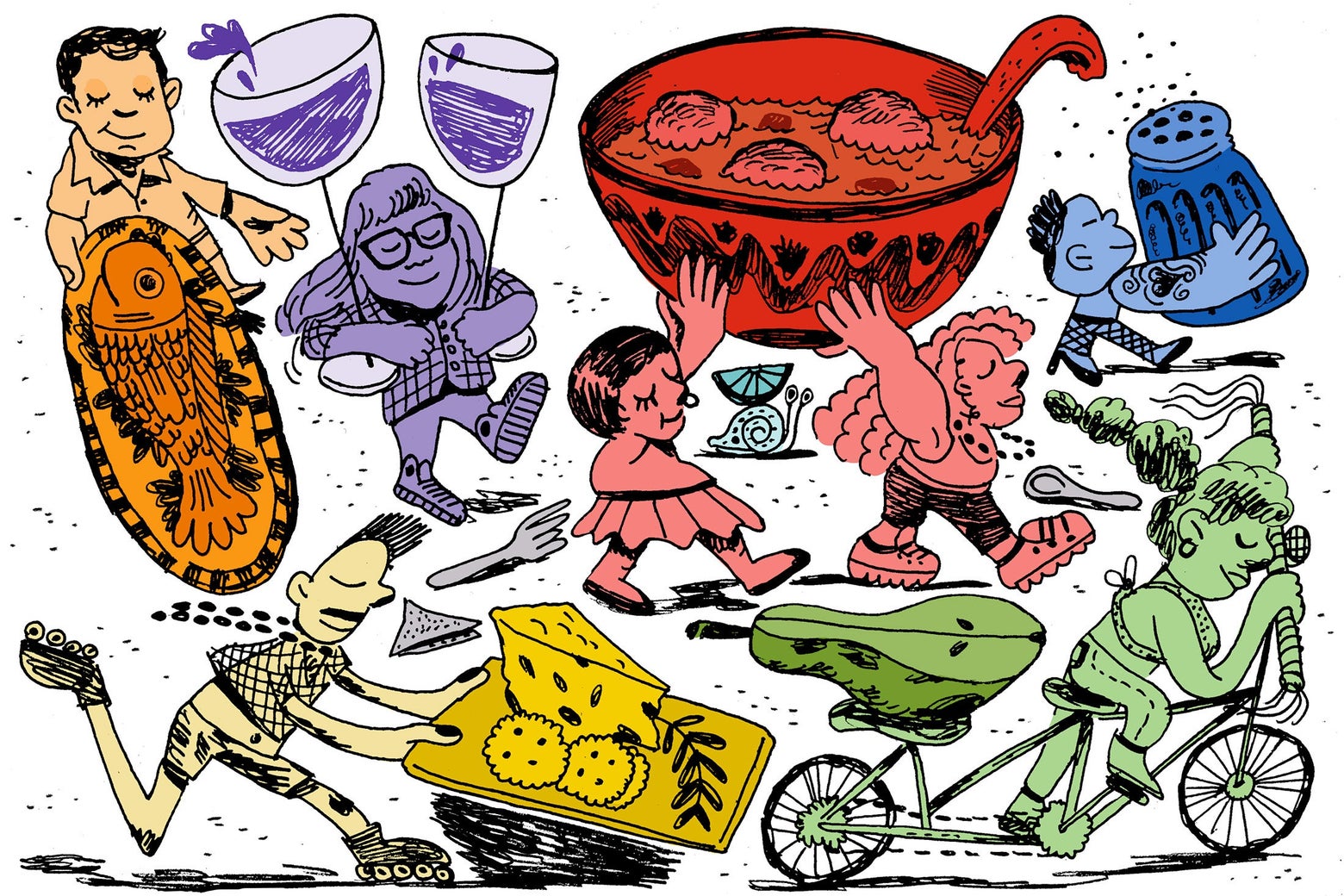 The queer potluck: a cultural institution and means of building family. - Vimarsana News