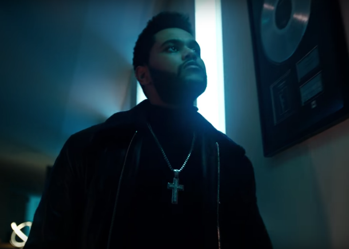 Weeknd Cross Watch the music video for The Weeknd's “Starboy.”