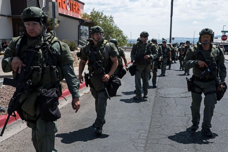 SWAT team.