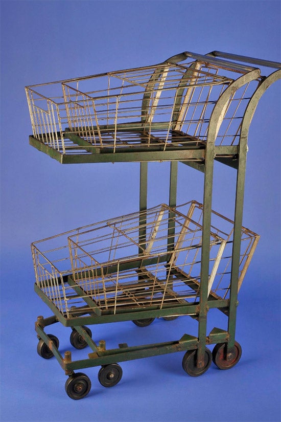 Some of the first carts that fit together. 