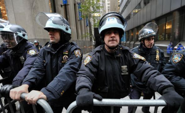 Occupy Wall Street riot police