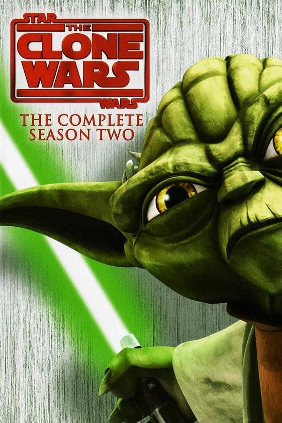 Cover art. A cartoonish version of Yoda holds a green lightsaber.