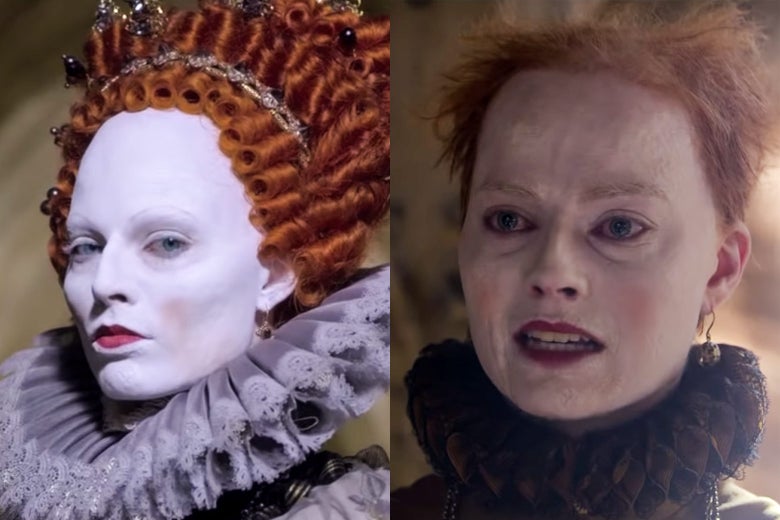 Wild Queen Elizabeth I Makeup