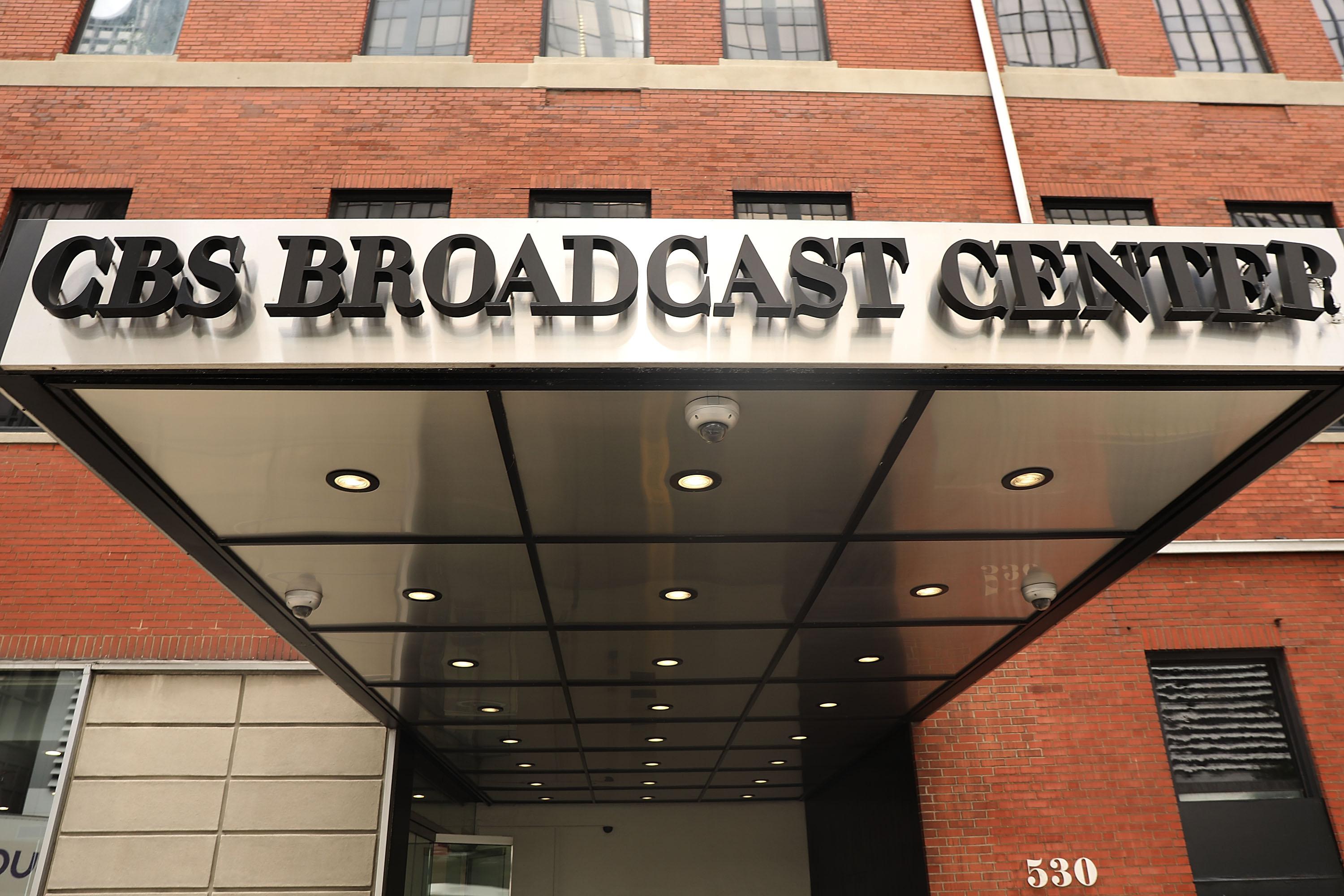 CBS's building exterior.