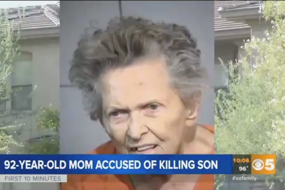 Anna Mae Blessing 92 Year Old Woman Allegedly Killed Son Who Wanted To Send Her To Nursing Home