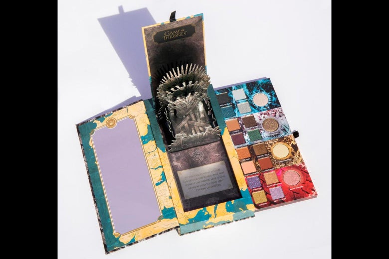 Urban Decay's Game of Thrones–themed makeup set, retailing for $250.
