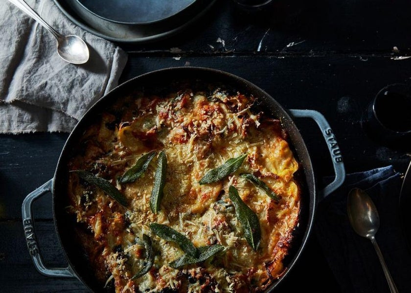 Recipe for Jamie Oliver's genius cabbage soup.