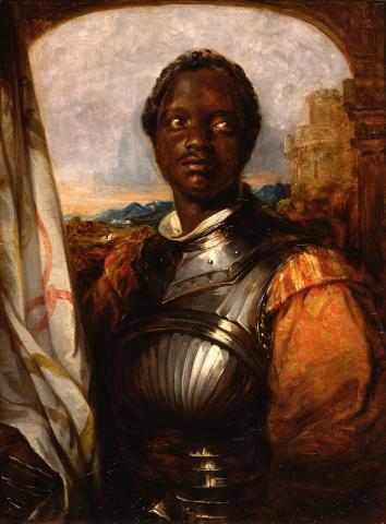 Actor Ira Aldridge as Othello, between 1840 and 1863, Antwerp, B