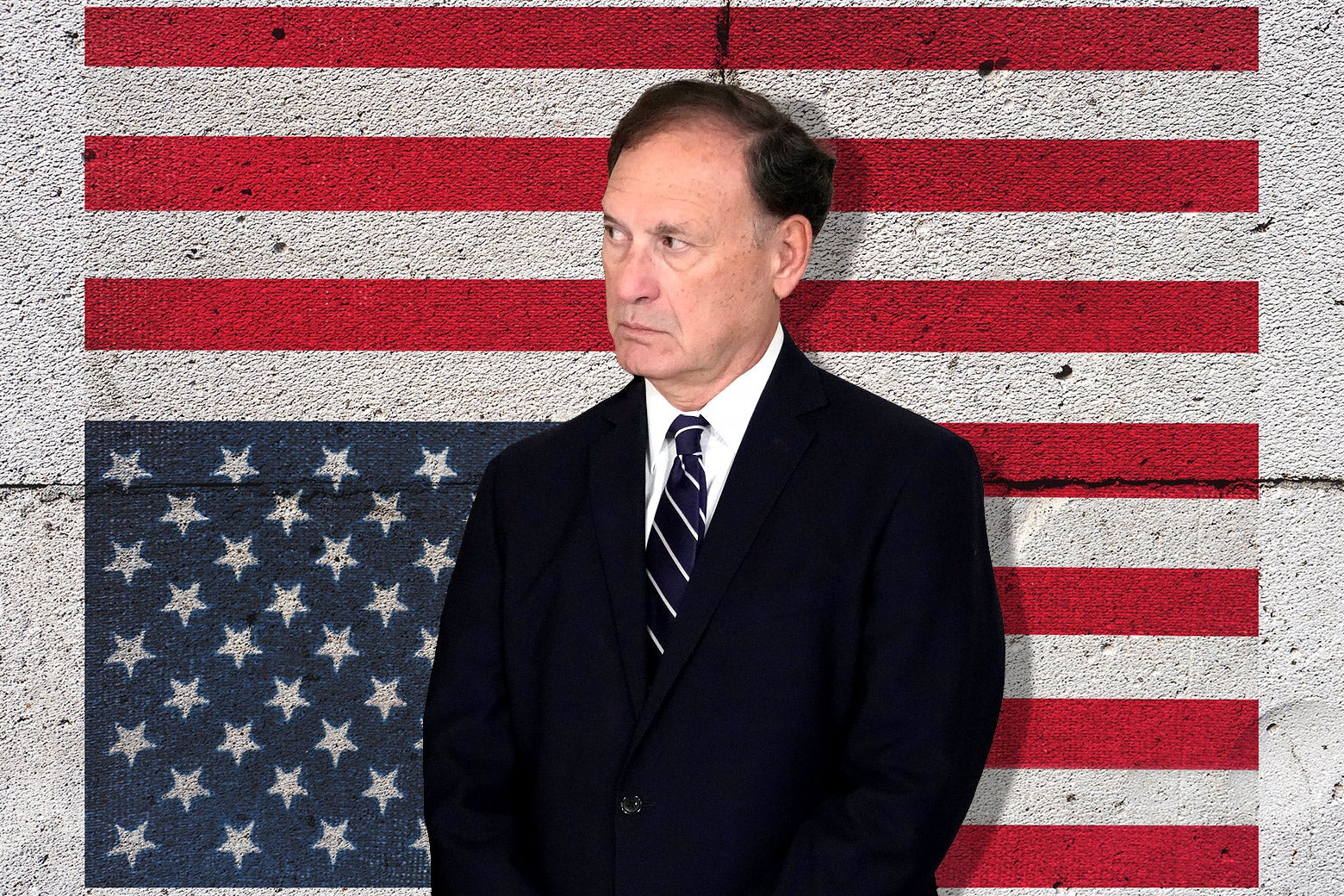 Samuel Alito Upside Down Flag Supreme Court Justice Shares Relatable