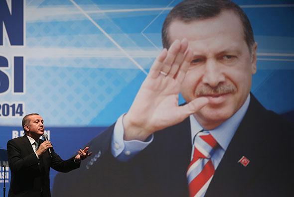 Turkish Prime Minister Recep Tayyip Erdogan.