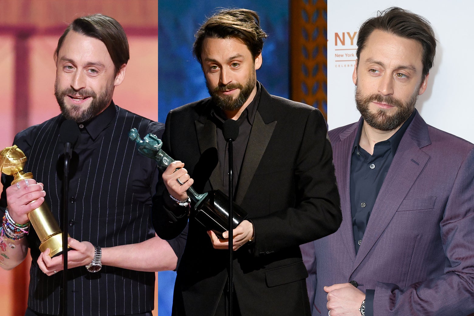 Kieran Culkin’s Acceptance Speech Showed Why He’s Been the Best Part of This Oscar Season