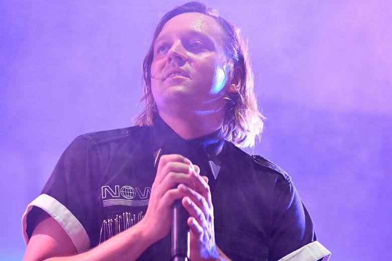Arcade Fire’s Win Butler performs at the Vieilles Charrues music festival in Carhaix-Plouguer, France, on July 15.