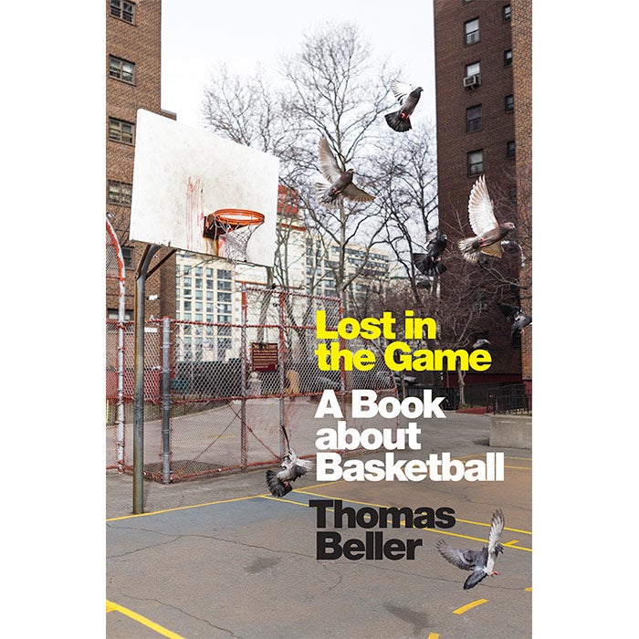 The cover of Lost in the Game: A Book About Basketball.