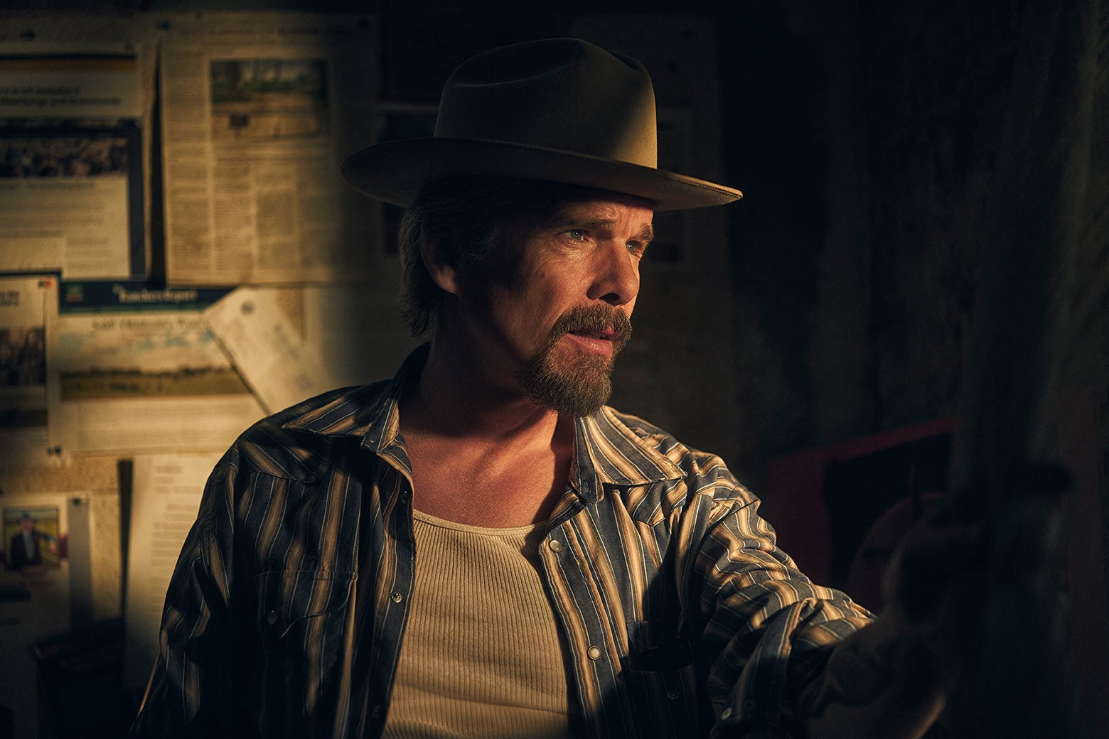 One of TV's Best New Characters Is Ethan Hawke's "Truthstorian." Here's Who Inspired It.